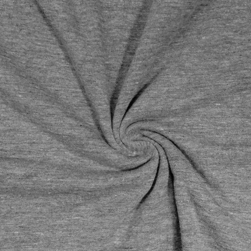 Rayon Spandex Hether Gray - Click Image to Close